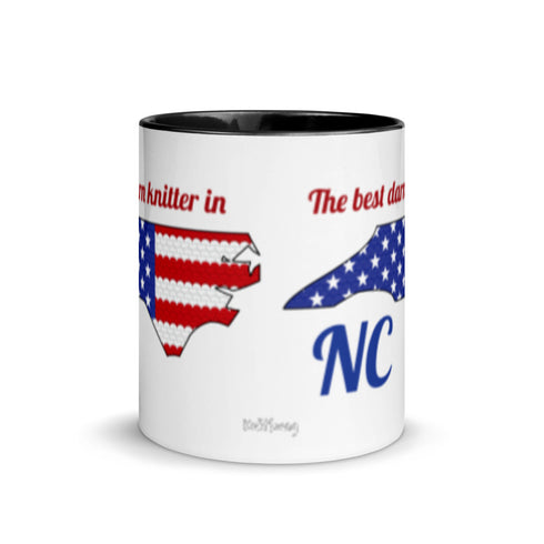 The Best Darn Knitter in NC mug